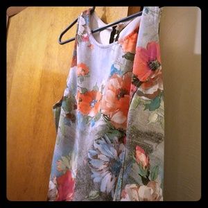 Gilli floral sleeveless dress